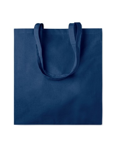Sac shopping  en coton 140gr/m² - PORTOBELLO Matières : coton Couleurs : bleu objet publicitaire robuste
