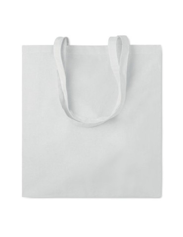 Sac shopping  en coton 140gr/m² - PORTOBELLO Matières : coton Couleurs : blanc impression logo haute qualité