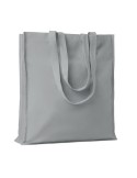 Sac shopping  en coton 140gr/m² - PORTOBELLO Matières : coton Couleurs : gris personnalisable avec votre logo