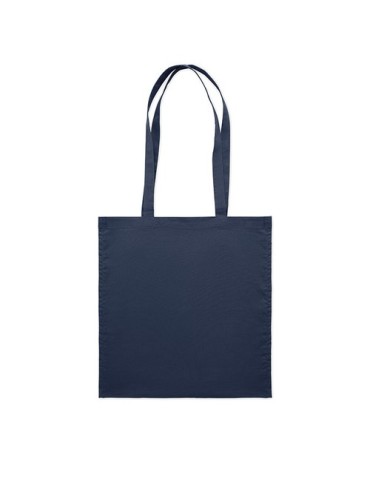 Sac shopping  en coton 140gr/m² - PORTOBELLO Matières : coton Couleurs : bleu marine cadeau collaborateur premium
