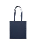 Sac shopping  en coton 140gr/m² - PORTOBELLO Matières : coton Couleurs : bleu marine cadeau collaborateur premium