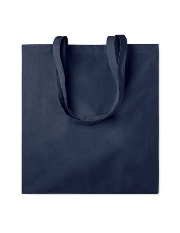 Sac shopping  en coton 140gr/m² - PORTOBELLO Matières : coton Couleurs : bleu marine cadeau affaires élégant