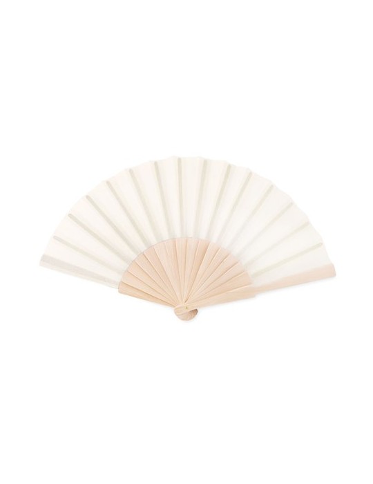 Éventail Manuel en Bois - Fanny Wood Personnalisé