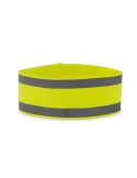 Brassard de sport personnalisé en lycra - Haute visibilité VISIBLE ME Matières : PET Couleurs : jaune fluo personnalisable avec 