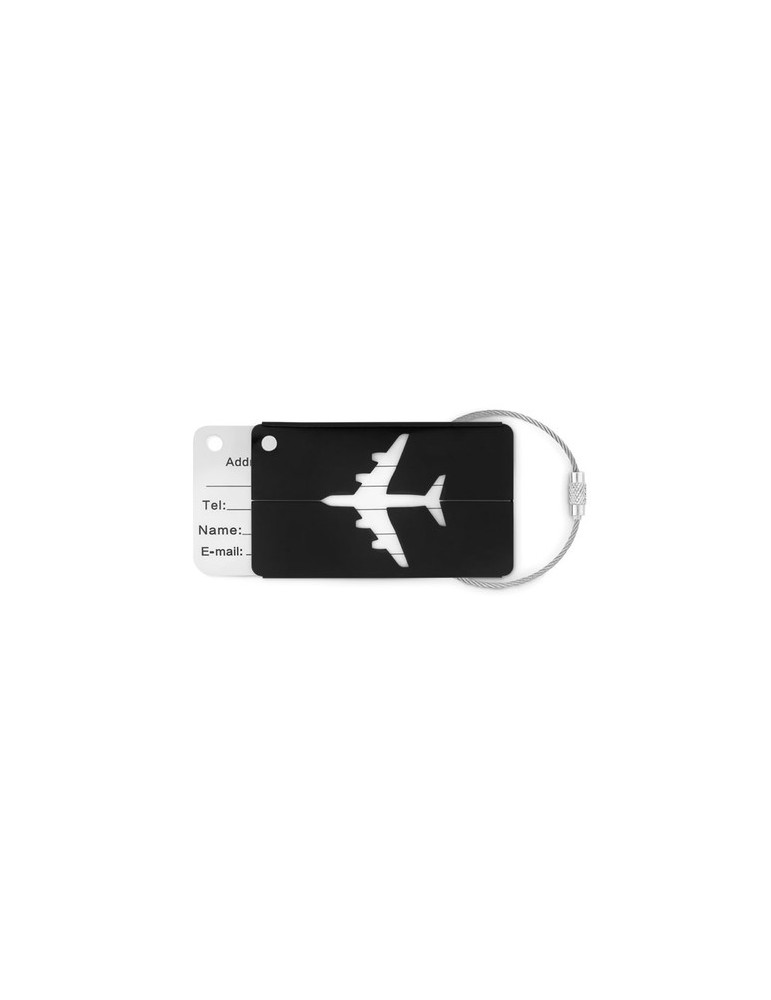 Étiquette à Bagage Aluminium FLY TAG - Pratique et Élégante