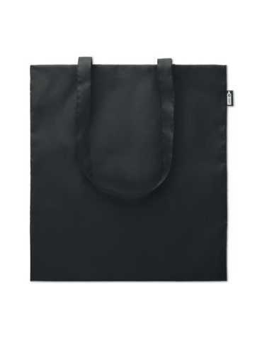 Sac shopping  en RPET - TOTEPET Matières : PET recyclé Couleurs : noir