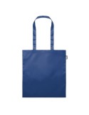 Sac shopping  en RPET - TOTEPET Matières : PET recyclé Couleurs : bleu impression haute définition