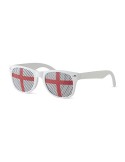 Lunettes de supporter personnalisées élégantes et festives FLAG FUN Matières : Polycarbonate (PC) Couleurs : ivoire cadeau clien
