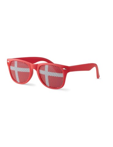 Lunettes de supporter personnalisées élégantes et festives FLAG FUN Matières : Polycarbonate (PC) Couleurs : multicolore goodies