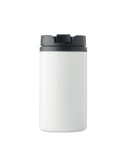 Mug isotherme pratique double paroi 250 ml personnalisé FALUN cadeau d'entreprise Matières : acier inoxydable Couleurs : blanc i