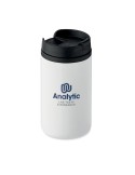Mug isotherme pratique double paroi 250 ml personnalisé FALUN cadeau d'entreprise Matières : acier inoxydable Couleurs : blanc c