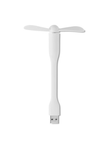 Ventilateur Portable USB Pratique et Design - TATSUMAKI Matières : PVC Couleurs : blanc 2