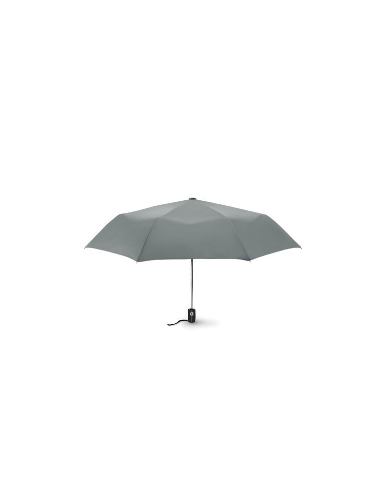 Parapluie automatique tempête personnalisé GENTLEMEN Matières : métal Couleurs : gris marquage laser ultra précis