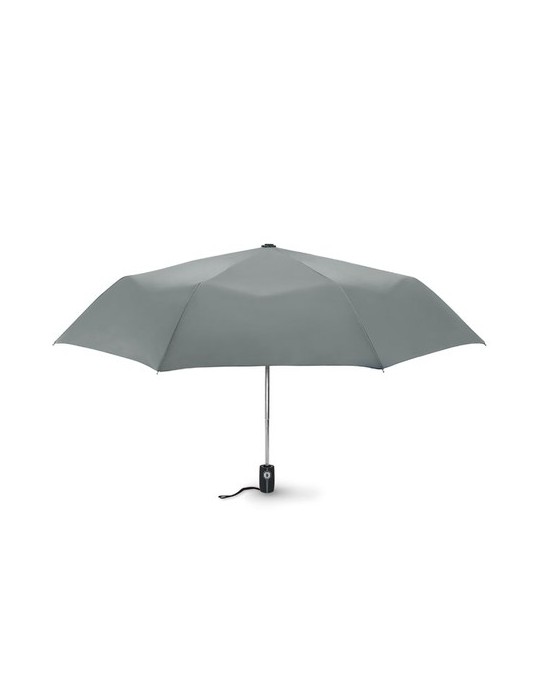 Parapluie automatique tempête personnalisé GENTLEMEN Matières : métal Couleurs : gris marquage laser ultra précis