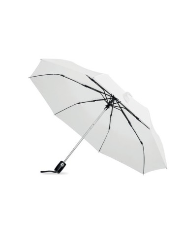 Parapluie automatique tempête personnalisé GENTLEMEN Matières : métal Couleurs : blanc cadeau entreprise pas cher