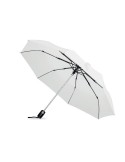 Parapluie automatique tempête personnalisé GENTLEMEN Matières : métal Couleurs : blanc cadeau entreprise pas cher
