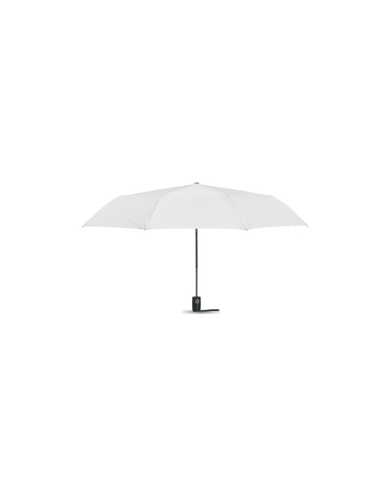Parapluie automatique tempête personnalisé GENTLEMEN Matières : métal Couleurs : blanc impression logo haute qualité