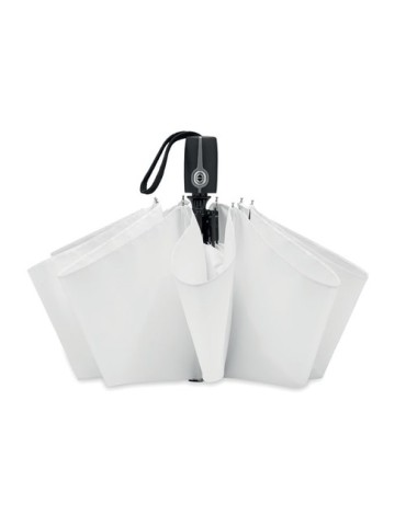 Parapluie automatique tempête personnalisé GENTLEMEN Matières : métal Couleurs : blanc goodies personnalisé en stock