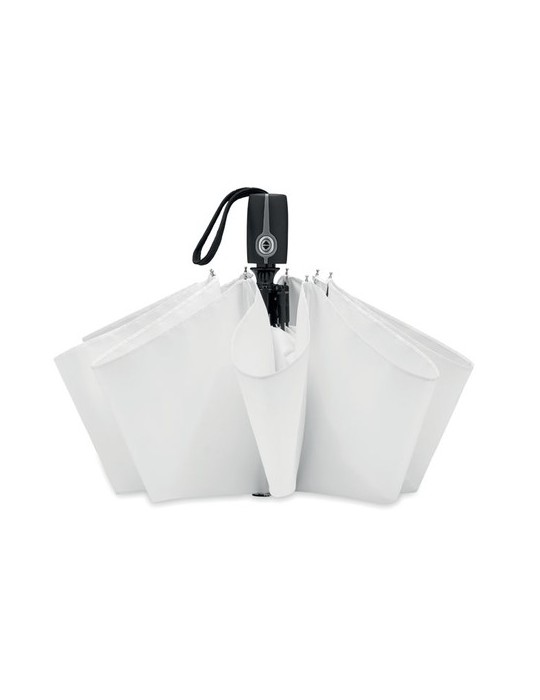 Parapluie automatique tempête personnalisé GENTLEMEN Matières : métal Couleurs : blanc goodies personnalisé en stock