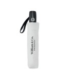 Parapluie automatique tempête personnalisé GENTLEMEN Matières : métal Couleurs : blanc cadeau affaires élégant
