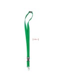 Tour de Cou Personnalisé 20 mm pour vos événements - LANY Matières : PET Couleurs : vert impression haute définition