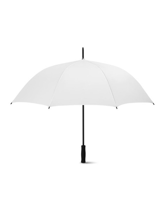 Parapluie Personnalisé 68 cm - SWANSEA Matières : métal Couleurs : blanc impression haute définition