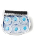 Sac isotherme pratique personnalisé 6x1,5L - BIG CUBACOOL Matières : PET Couleurs : blanc personnalisable avec votre logo