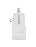 Gourde Pliable Éco-responsable et Pratique Personnalisée - GATES Matières : PET Couleurs : blanc cadeau entreprise pas cher