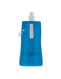Gourde Pliable Éco-responsable et Pratique Personnalisée - GATES Matières : PET Couleurs : bleu transparent goodies personnalisé