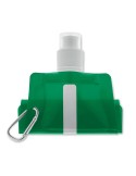 Gourde Pliable Éco-responsable et Pratique Personnalisée - GATES Matières : PET Couleurs : vert transparent personnalisation rap