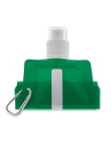 Gourde Pliable Éco-responsable et Pratique Personnalisée - GATES Matières : PET Couleurs : vert transparent marquage couleur écl