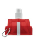 Gourde Pliable Éco-responsable et Pratique Personnalisée - GATES Matières : PET Couleurs : rouge transparent livraison express 2