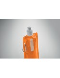 Gourde Pliable Éco-responsable et Pratique Personnalisée - GATES Matières : PET Couleurs : orange transparent accessoire événeme