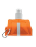 Gourde Pliable Éco-responsable et Pratique Personnalisée - GATES Matières : PET Couleurs : orange transparent cadeau affaires él