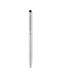 Stylo-stylet pratique et publicitaire NEILO TOUCH Matières : métal Couleurs : argenté mat goodies publicitaire événementiel