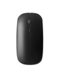 Souris sans fil personnalisée CURVY pour objets publicitaires Matières : ABS Couleurs : noir