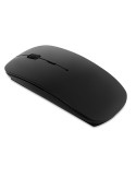 Souris sans fil personnalisée CURVY pour objets publicitaires Matières : ABS Couleurs : noir cadeau entreprise pas cher