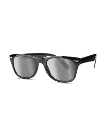 Lunettes de soleil personnalisées UV protectrices AMERICA Matières : Polycarbonate (PC) Couleurs : noir goodies publicitaire dur