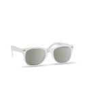 Lunettes de soleil personnalisées UV protectrices AMERICA Matières : Polycarbonate (PC) Couleurs : blanc goodies publicitaire év