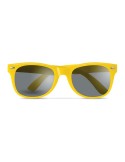 Lunettes de soleil personnalisées UV protectrices AMERICA Matières : Polycarbonate (PC) Couleurs : jaune personnalisation rapide