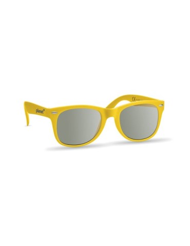 Lunettes de soleil personnalisées UV protectrices AMERICA Matières : Polycarbonate (PC) Couleurs : jaune goodies publicitaire év
