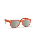 Lunettes de soleil personnalisées UV protectrices AMERICA Matières : Polycarbonate (PC) Couleurs : orange livraison express 24h 