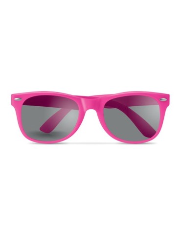 Lunettes de soleil personnalisées UV protectrices AMERICA Matières : Polycarbonate (PC) Couleurs : fuchsia cadeau affaires éléga