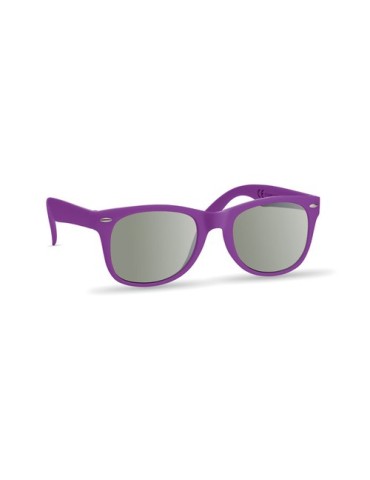 Lunettes de soleil personnalisées UV protectrices AMERICA Matières : Polycarbonate (PC) Couleurs : violet objet promotionnel éco