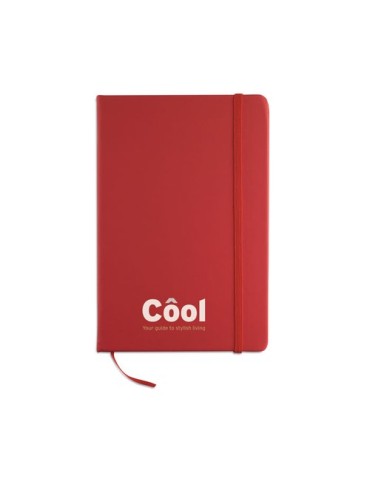 Carnet A5 Ligné Personnalisé - 96 Pages ARCONOT Matières : papier Couleurs : rouge goodies entreprise design