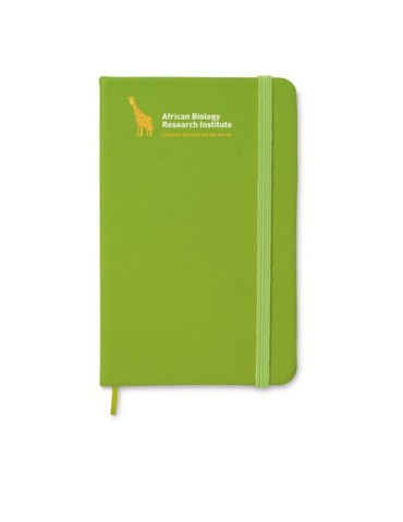 Carnet A5 Ligné Personnalisé - 96 Pages ARCONOT Matières : papier Couleurs : vert citron cadeau affaires élégant