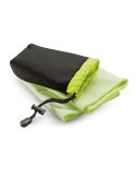 Serviette de sport personnalisée en éponge - DRYE Matières : PET Couleurs : vert personnalisable avec votre logo
