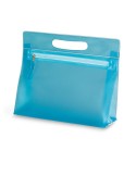 Trousse transparente personnalisée MOONLIGHT Matières : PVC Couleurs : bleu cadeau entreprise pas cher