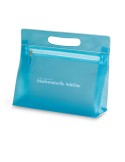 Trousse transparente personnalisée MOONLIGHT Matières : PVC Couleurs : bleu accessoire événementiel unique