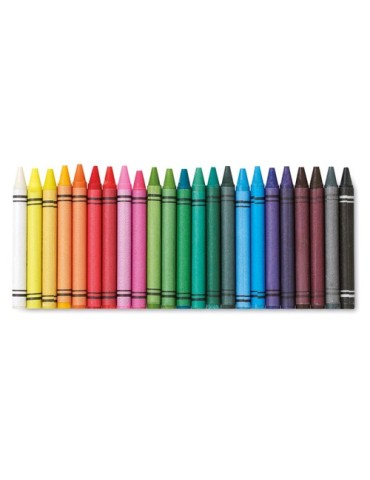 Étui Personnalisé de 30 Crayons Cire - Idéal pour Offrir STRIPER pas cher Matières : cire Couleurs : beige cadeau entreprise pas